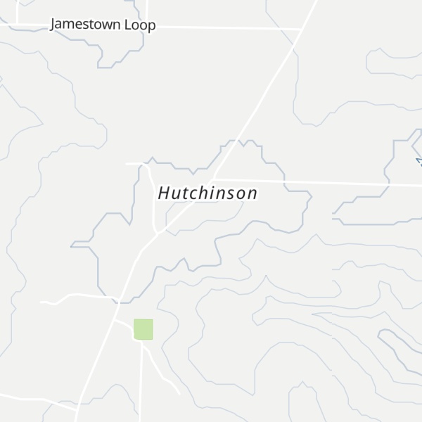 Map of Hutchinson Mountain