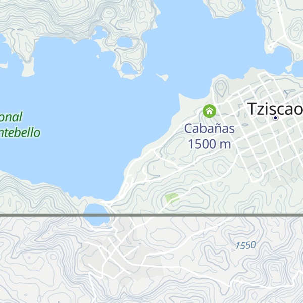 Map of Cabañas Junkolal