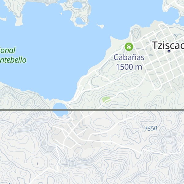 Map of Cabañas