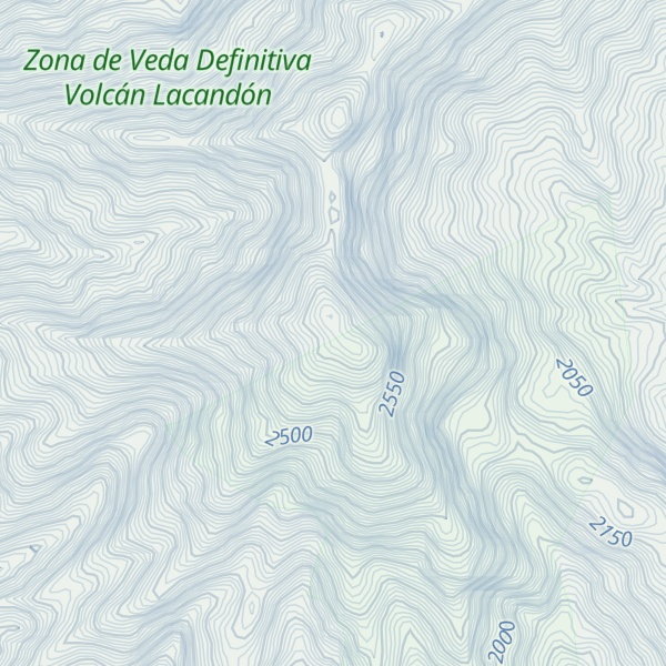 Map of Volcán Lacandón