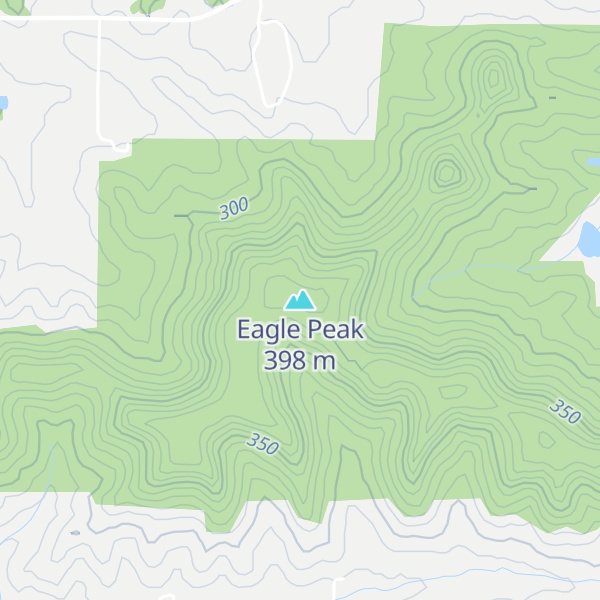 Map of Eagle Peak