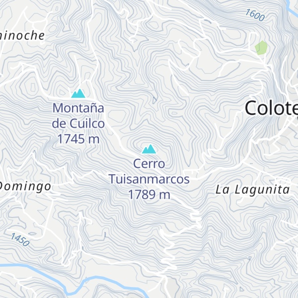 Map of Cerro Tuisanmarcos