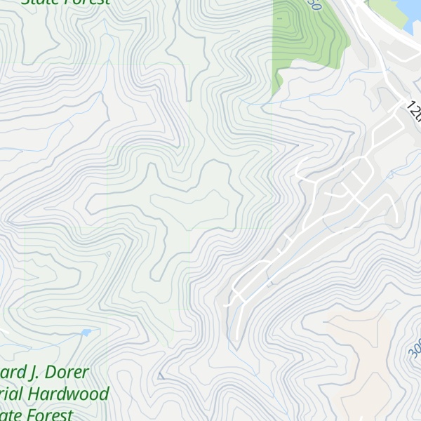 Map of Hart Hill
