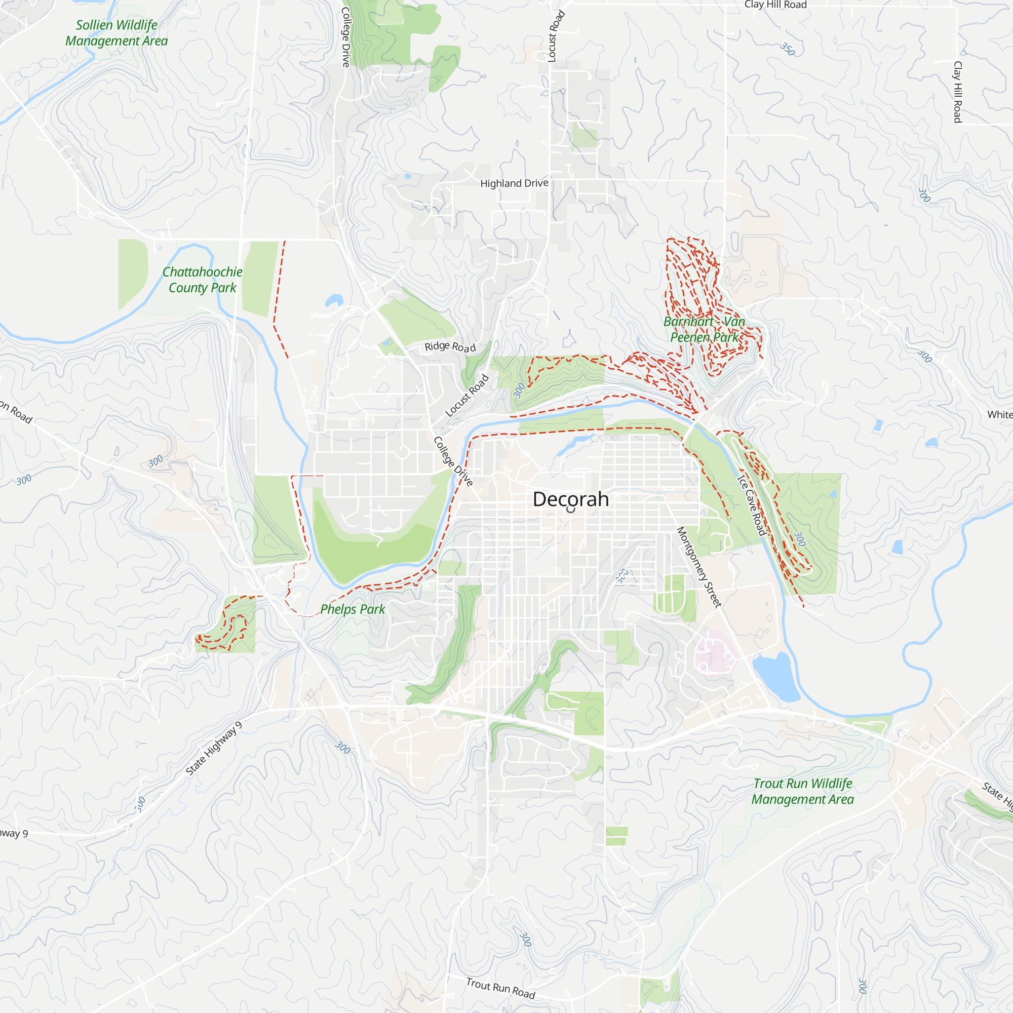 Decorah Area Chamber of Commerce map