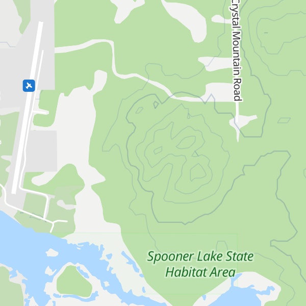 Map of Crystal Mountain