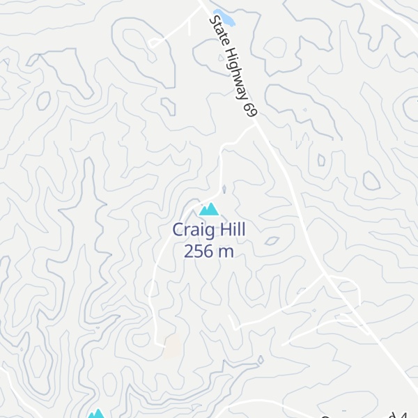 Map of Craig Hill