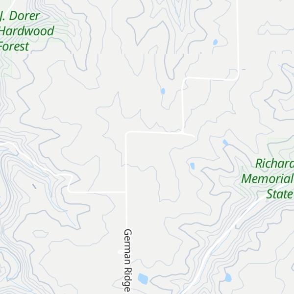 Map of German Ridge