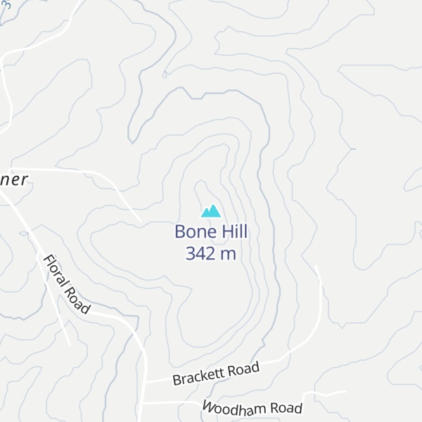 Map of Bone Hill