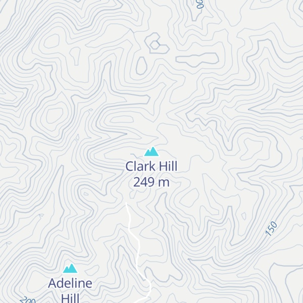 Map of Clark Hill
