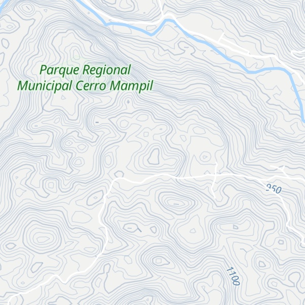 Map of Cerro Mampil