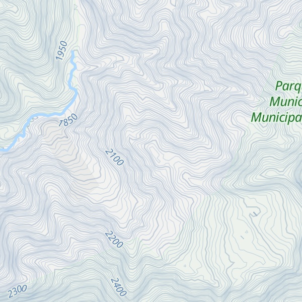Map of Cerro La Liga