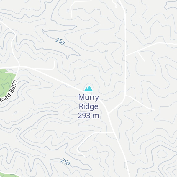 Map of Murry Ridge
