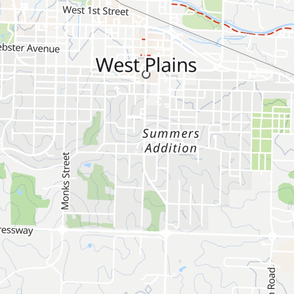 Map of Hines Hill