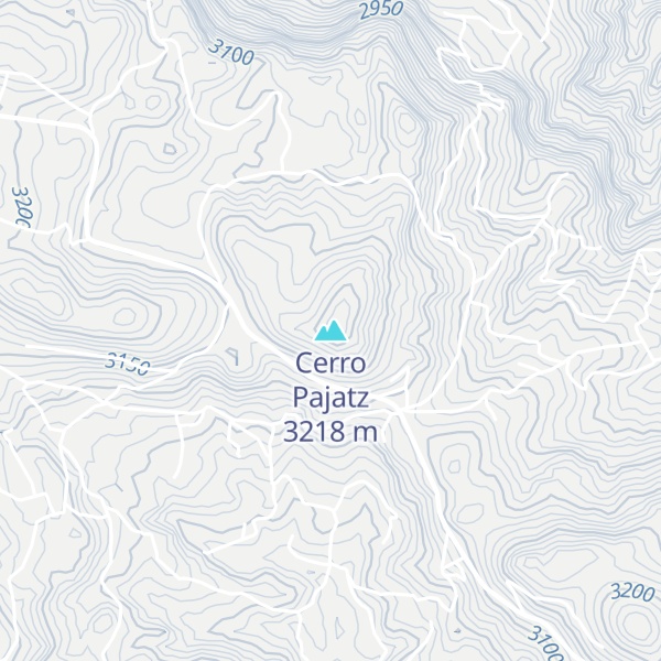 Map of Cerro Pajatz