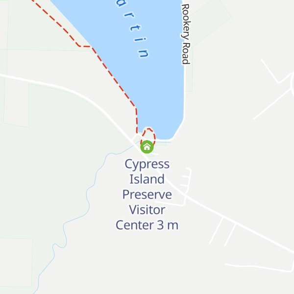 Map of Cypress Island Preserve Visitor Center