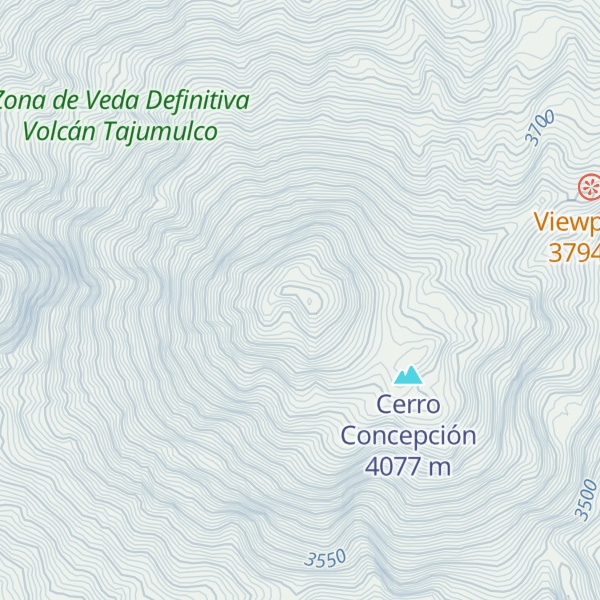 Map of Tajumulco