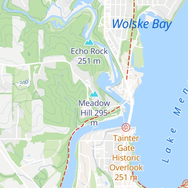 Map of Meadow Hill