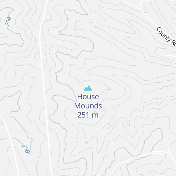 Map of House Mounds