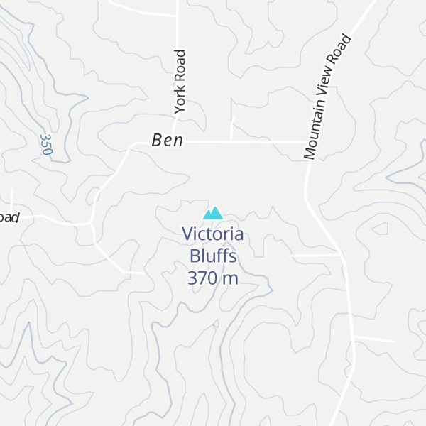Map of Victoria Bluffs