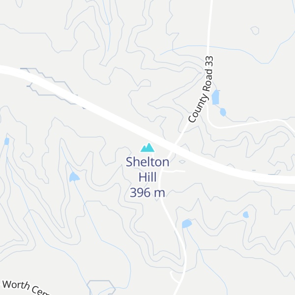 Map of Shelton Hill