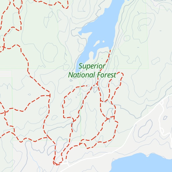 Map of Ol' Baldy