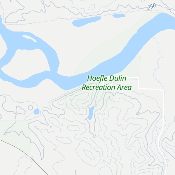 Map of East Bluff