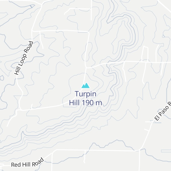 Map of Turpin Hill