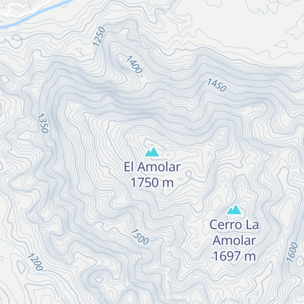Map of El Amolar