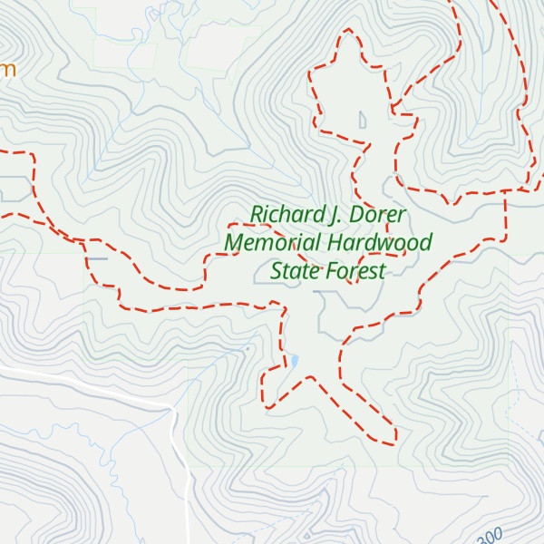 Map of Rattlesnake Ridge