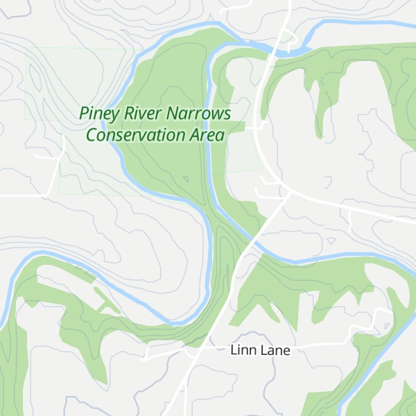 Map of White Rock Bluff