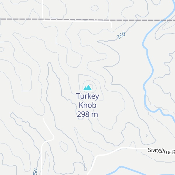 Map of Turkey Knob