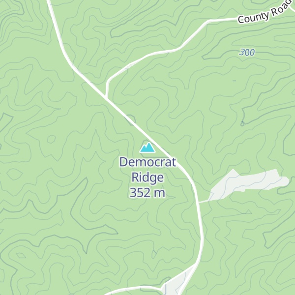 Map of Democrat Ridge