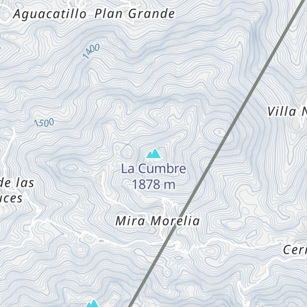 Map of La Cumbre