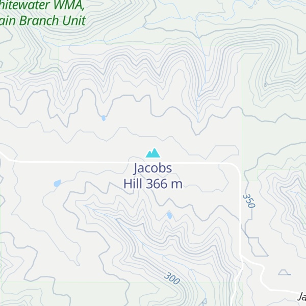 Map of Jacobs Hill