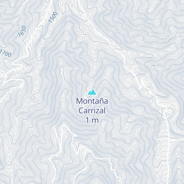 Map of Montaña Carrizal