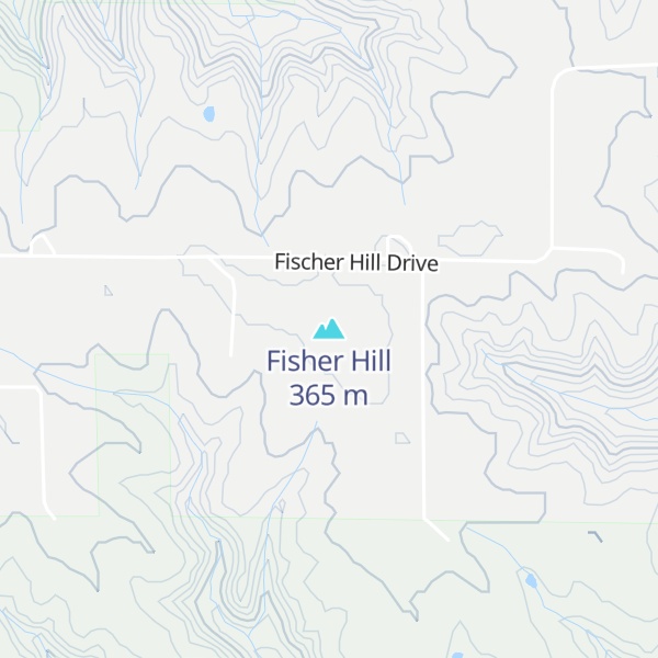 Map of Fisher Hill
