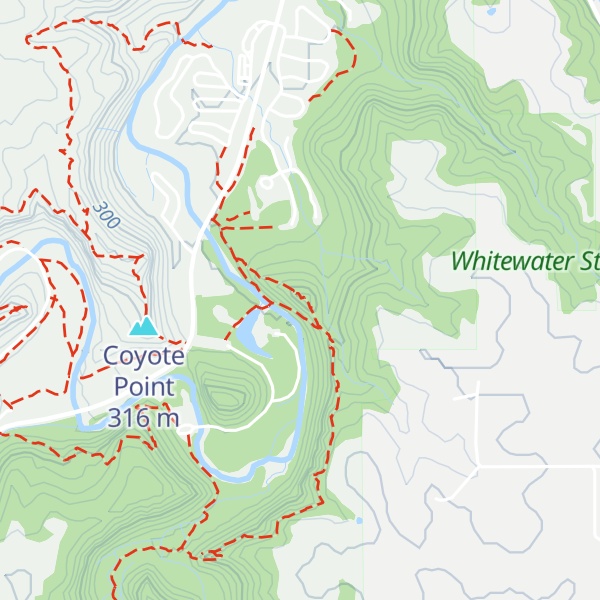 Map of Chimney Rock