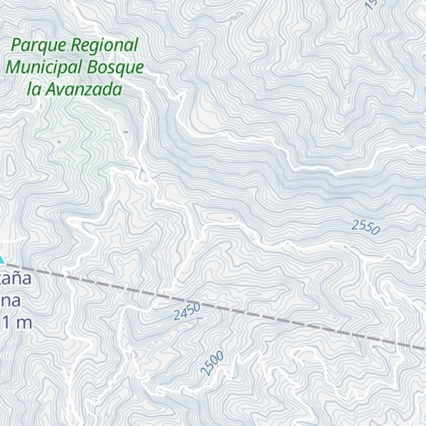 Map of Montaña Checaú