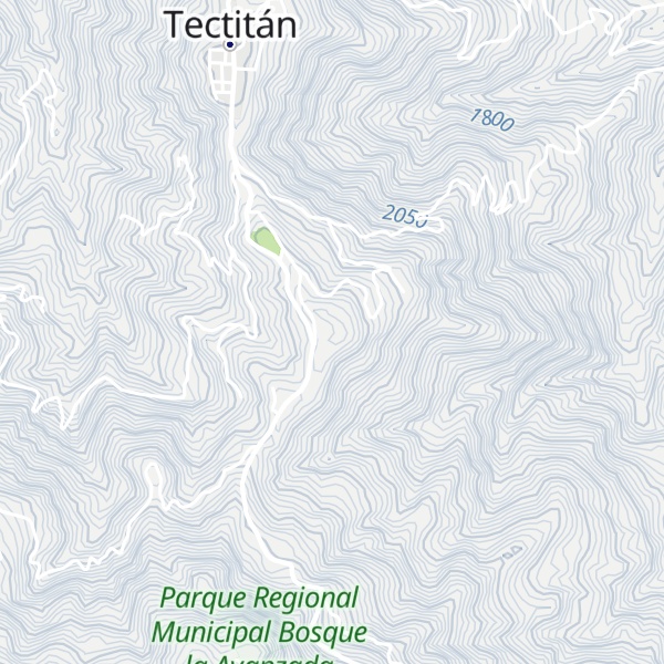 Map of Cerro Cruz de Los Zopes