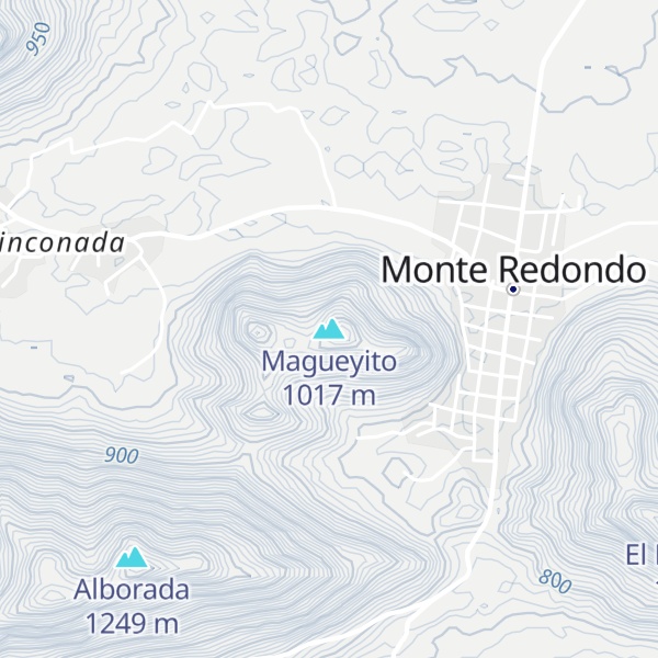 Map of Magueyito