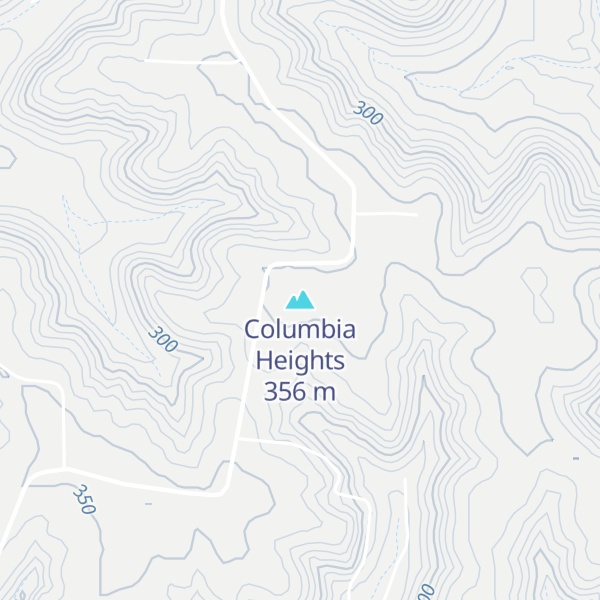 Map of Columbia Heights