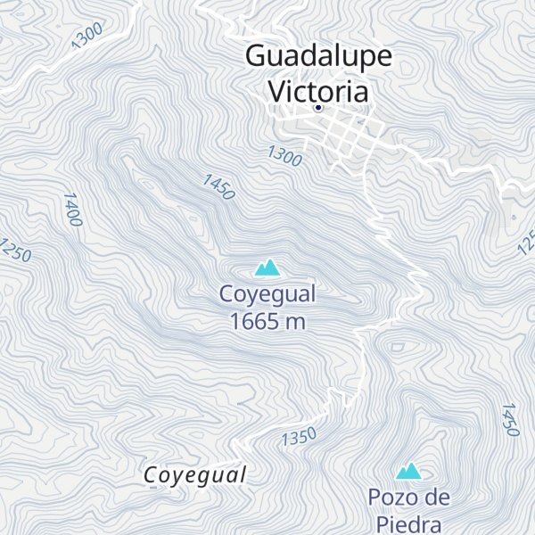 Map of Coyegual