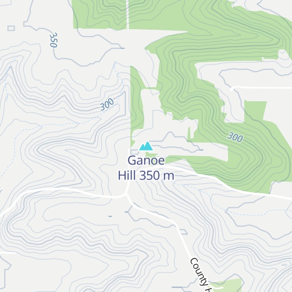 Map of Ganoe Hill