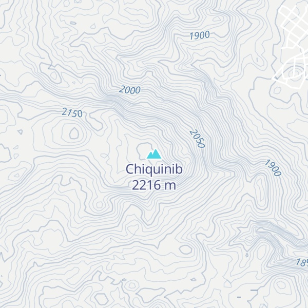 Map of Chiquinib