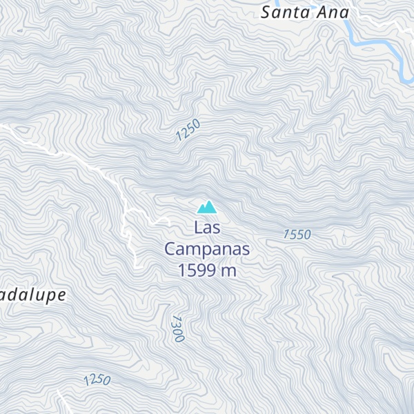 Map of Las Campanas