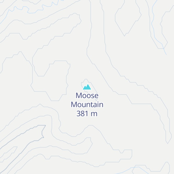 Map of Moose Mountain