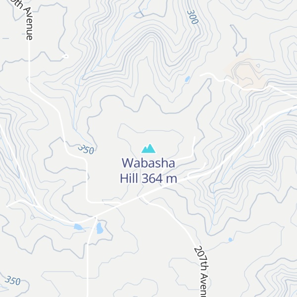Map of Wabasha Hill