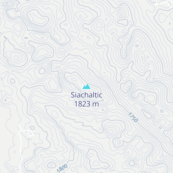 Map of Siachaltic