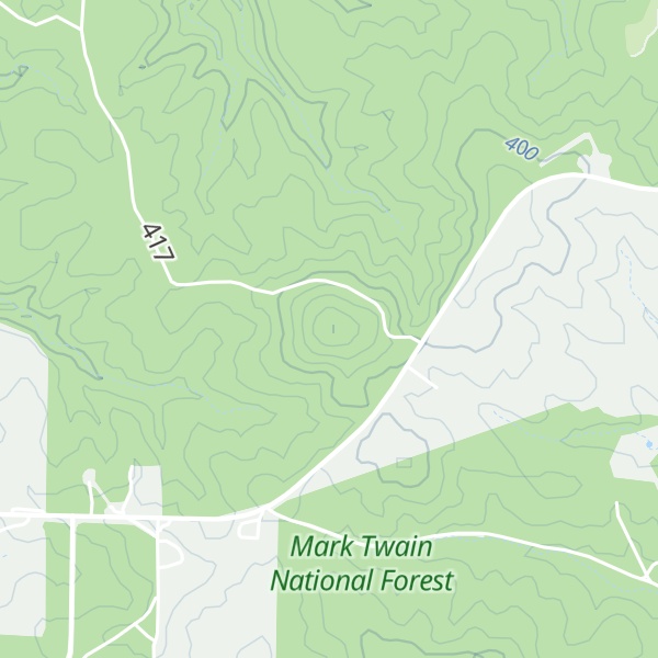 Map of Tater Hill