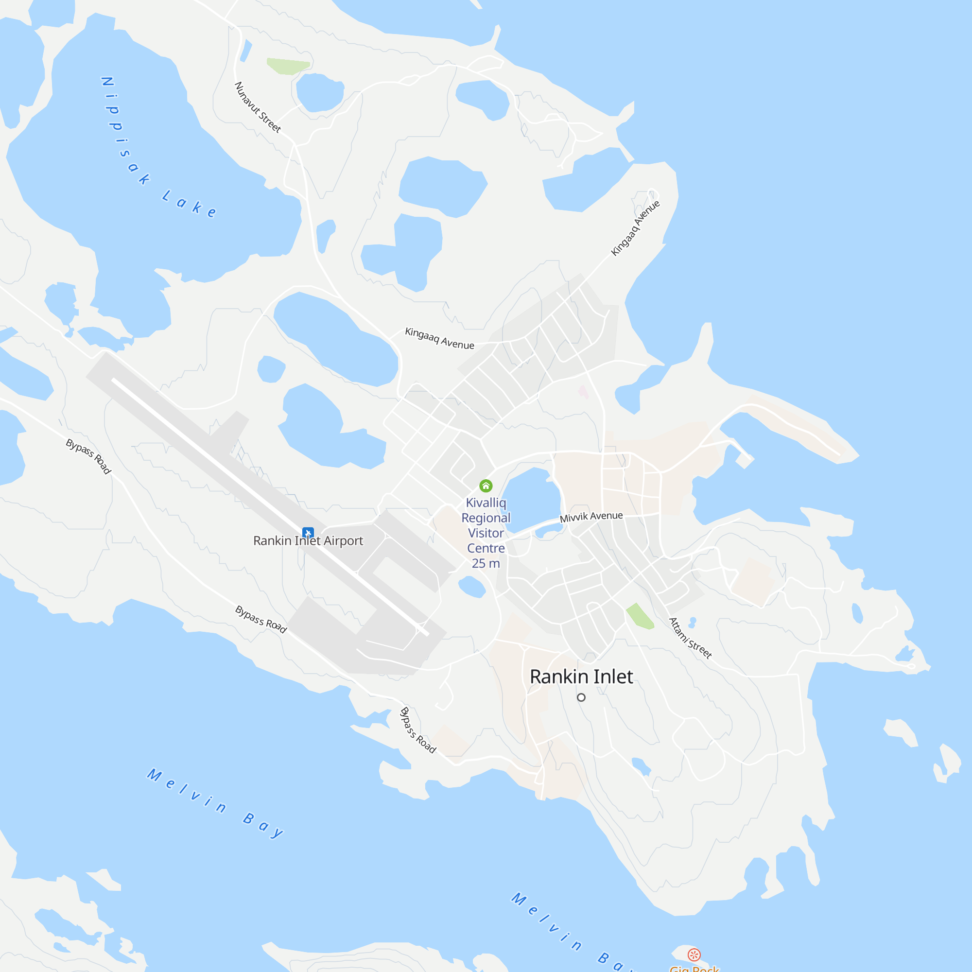 Kivalliq Regional Visitor Centre map